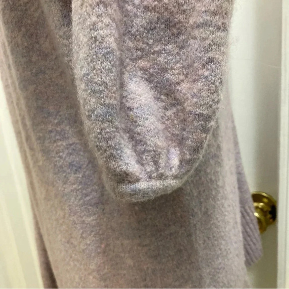 Madewell Payton Pullover Sweater in Coziest Yarn Soft Lilac Purple Small - Picture 9 of 11